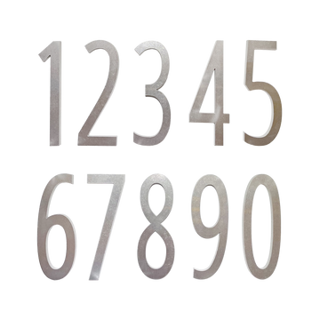 4" High Address Numbers(SPA-N001SS)